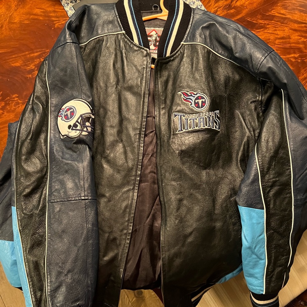 Tennessee Titans Leather Jacket